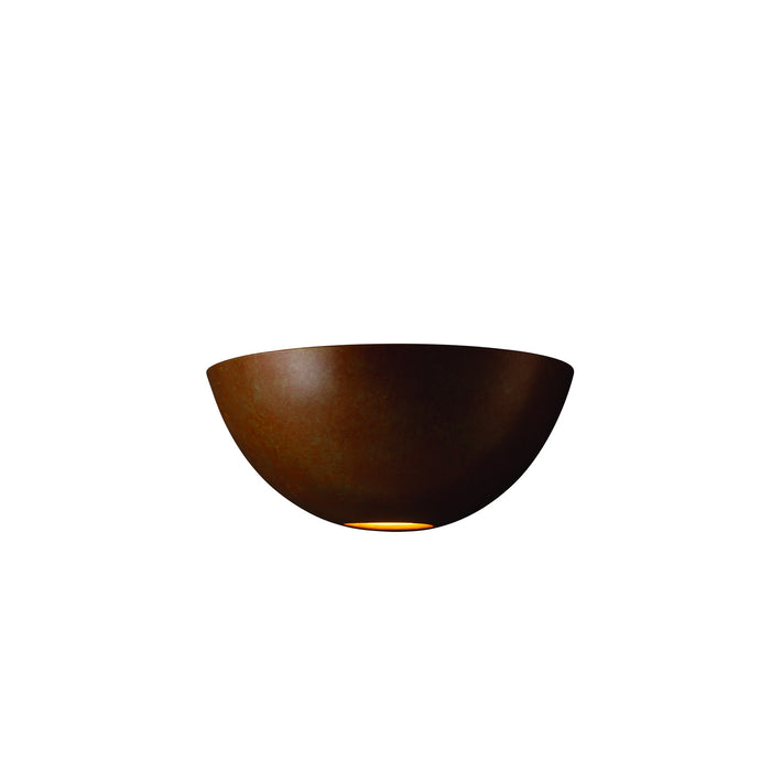 Justice Designs CER-1325-PATR-LED1-1000 LED Lantern, Rust Patina