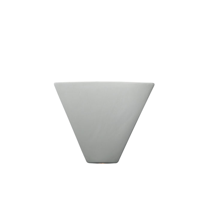 Justice Designs CER-1860-BIS-LED1-1000 LED Wall Sconce, Bisque
