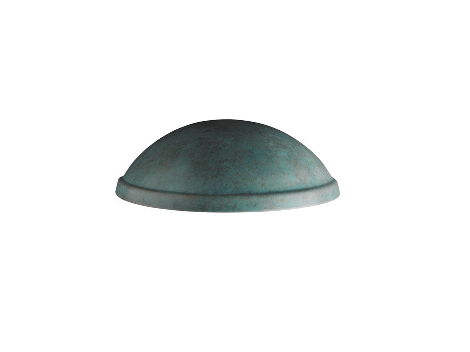 Justice Designs CER-2050W-PATV-LED1-1000 LED Lantern, Verde Patina