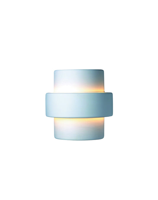 Justice Designs CER-2215-BIS-LED2-2000 LED Lantern, Bisque