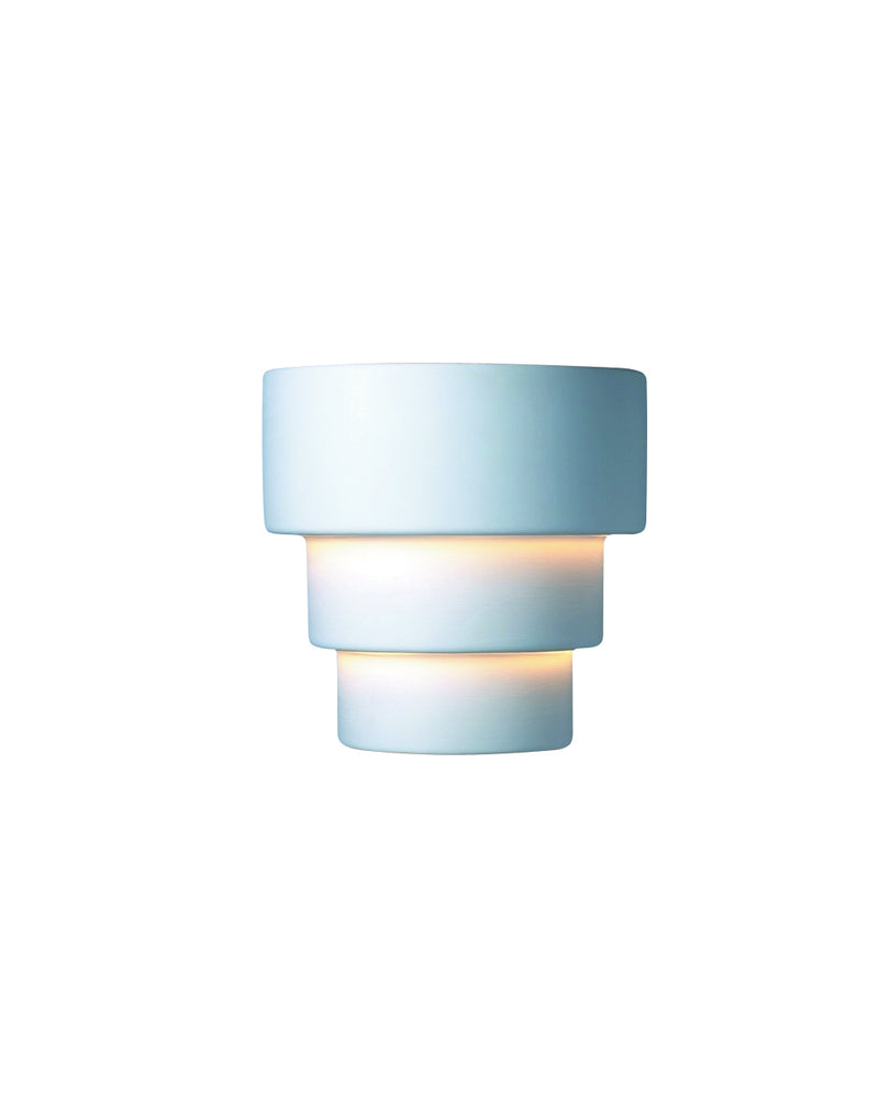Justice Designs CER-2225W-BIS-LED1-1000 LED Lantern, Bisque