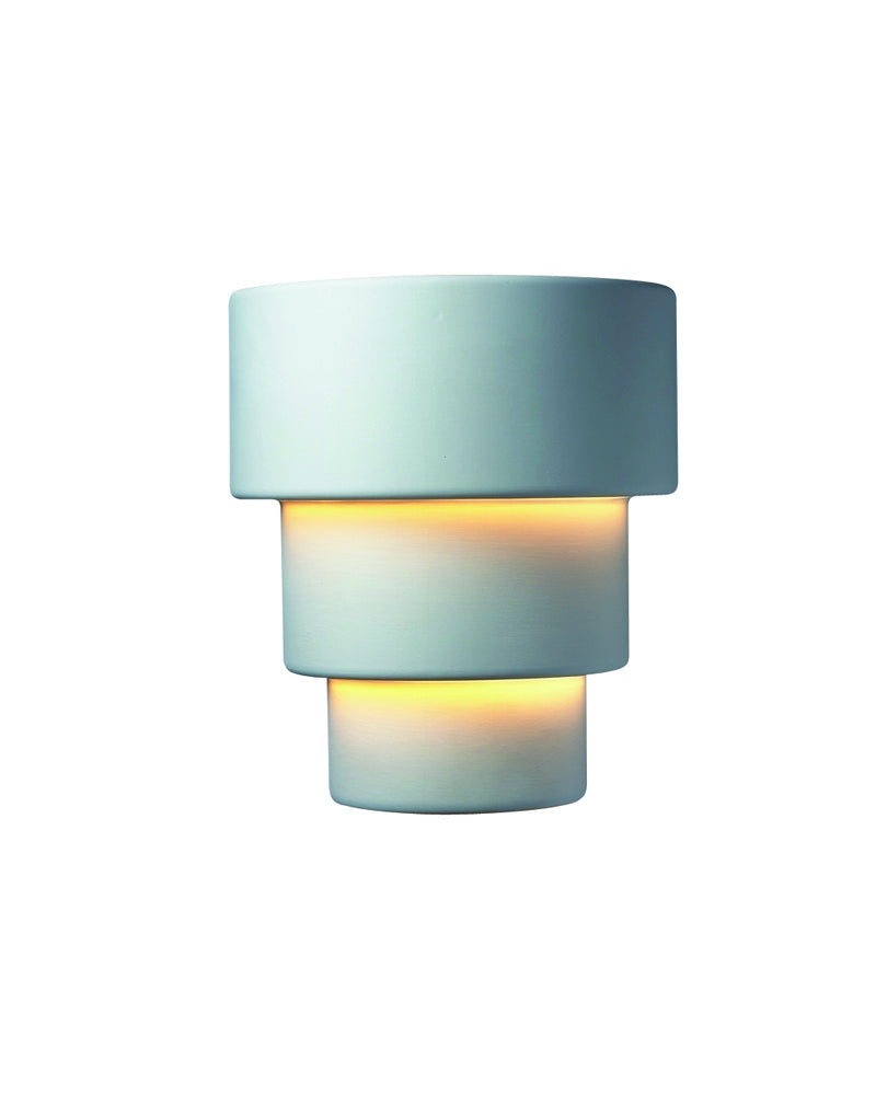 Justice Designs CER-2235-BIS-LED2-2000 LED Lantern, Bisque
