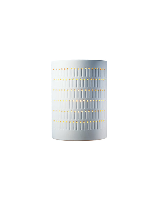 Justice Designs CER-2295-BIS-LED2-2000 LED Lantern, Bisque