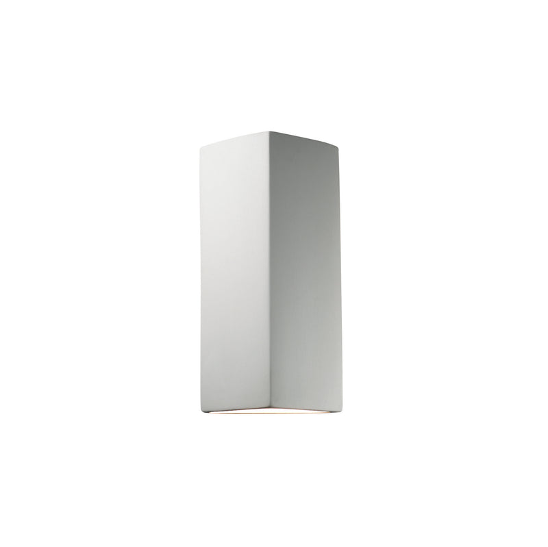Justice Designs CER-5145-BIS-LED1-1000 LED Wall Sconce, Bisque