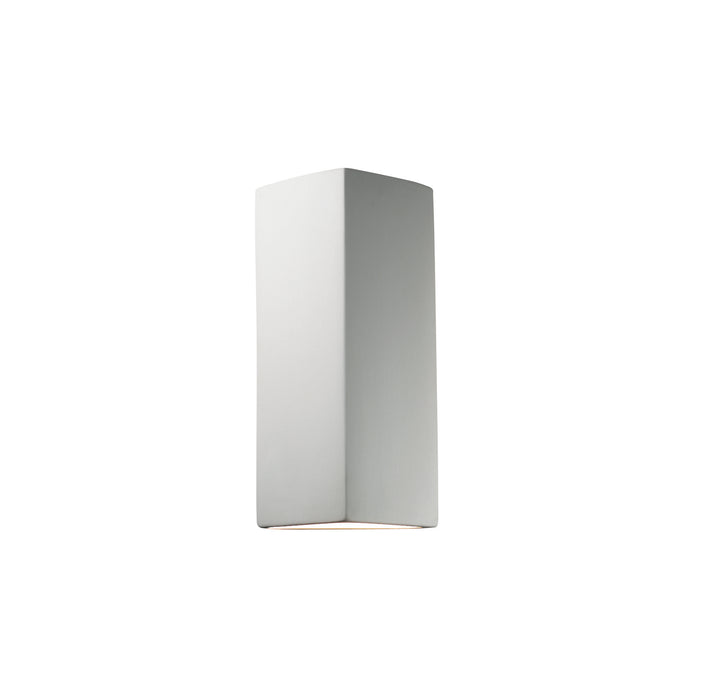 Justice Designs CER-5145-BIS-LED1-1000 LED Wall Sconce, Bisque