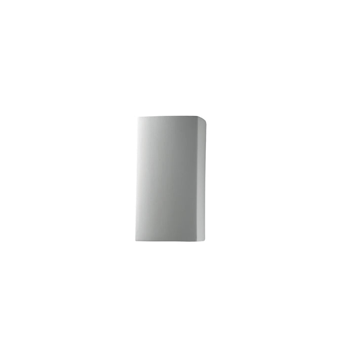 Justice Designs CER-5910-BIS-LED1-1000 LED Wall Sconce, Bisque