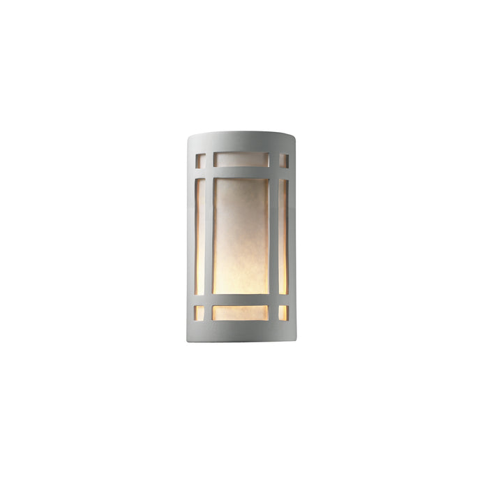Justice Designs CER-7495W-BIS-LED1-1000 LED Lantern, Bisque