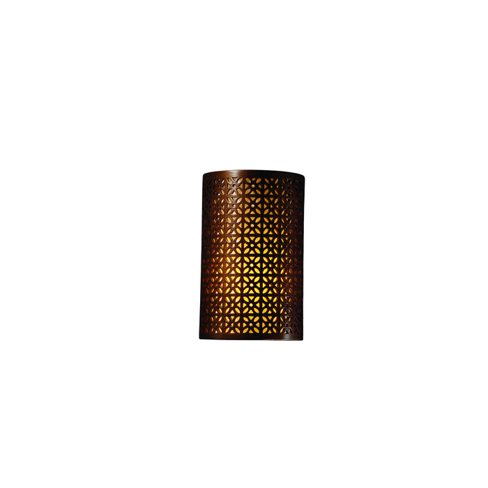 Justice Designs CER-7815W-ANTC Lantern, Antique Copper