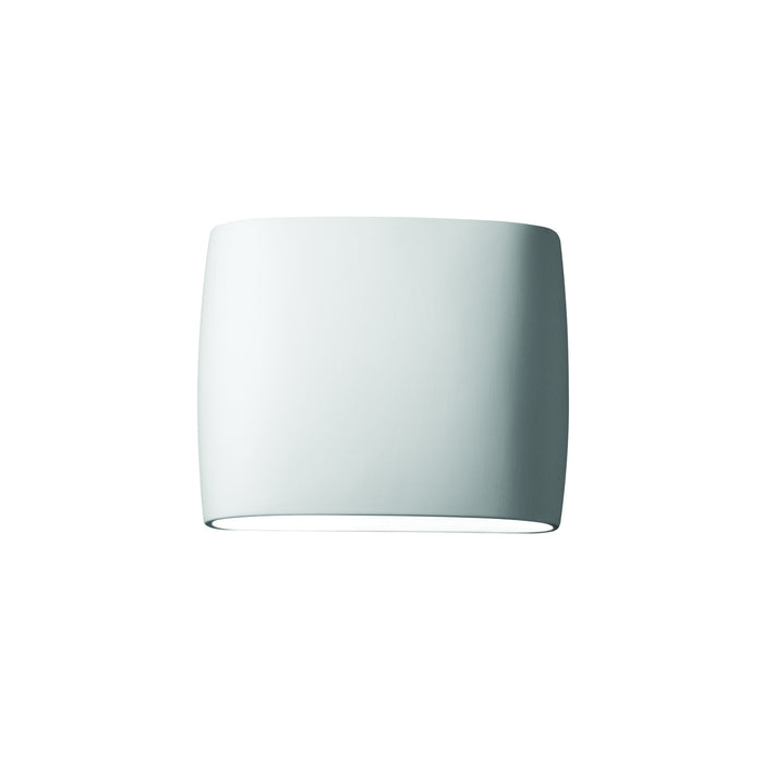 Justice Designs CER-8855-BIS-LED2-2000 LED Wall Sconce, Bisque