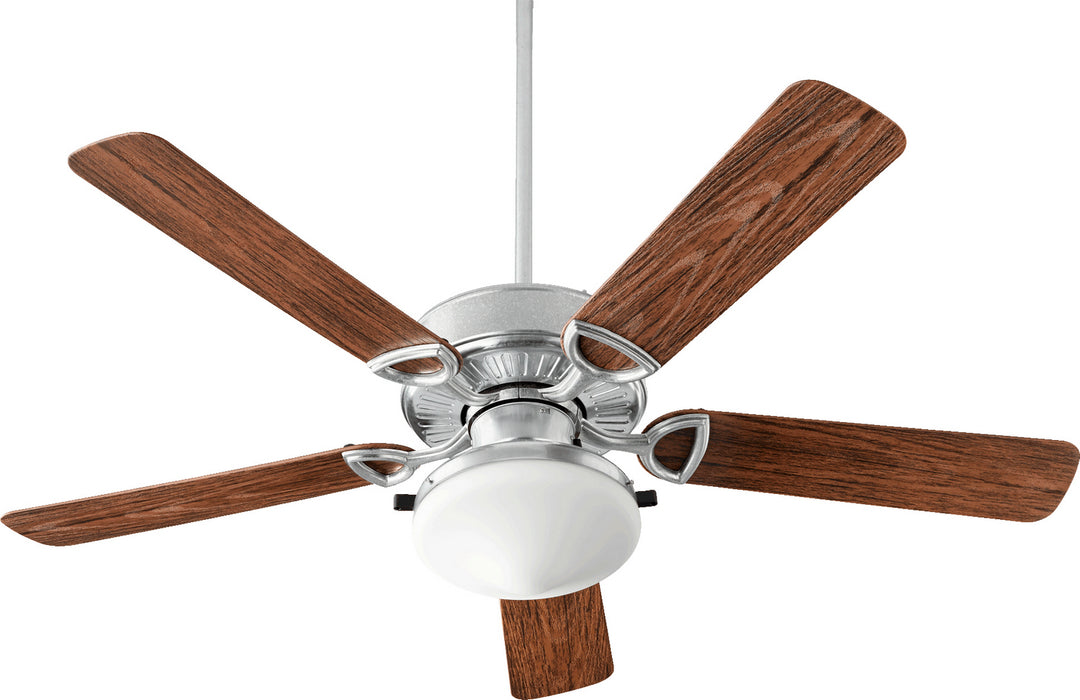 Quorum 1435259924 52"Patio Fan, Galvanized