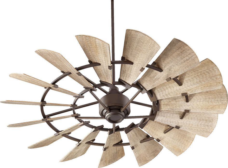 Quorum 96015-86 60" Ceiling Fan, Oiled Bronze