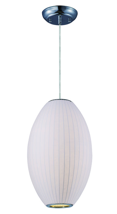 Maxim 12188WTPC One Light Pendant, Polished Chrome