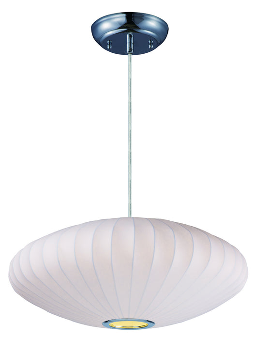 Maxim 12190WTPC One Light Pendant, Polished Chrome