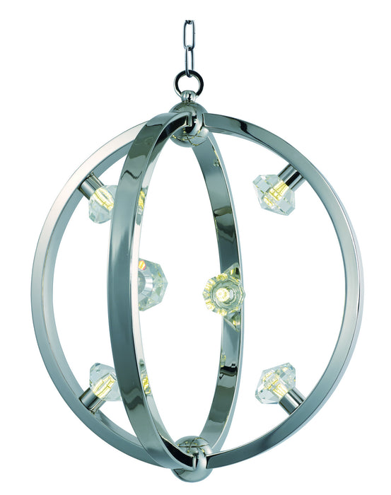 Maxim 39102BCPN LED Pendant, Polished Nickel