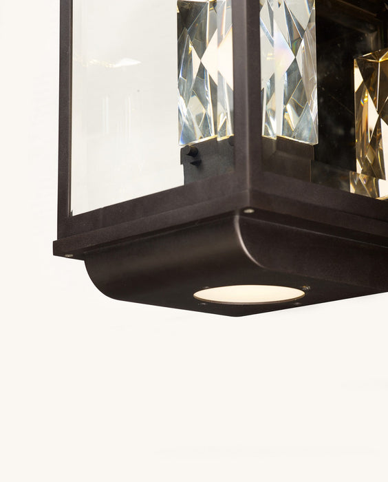 Maxim 53524CLGBK LED Outdoor Wall Sconce, Galaxy Black