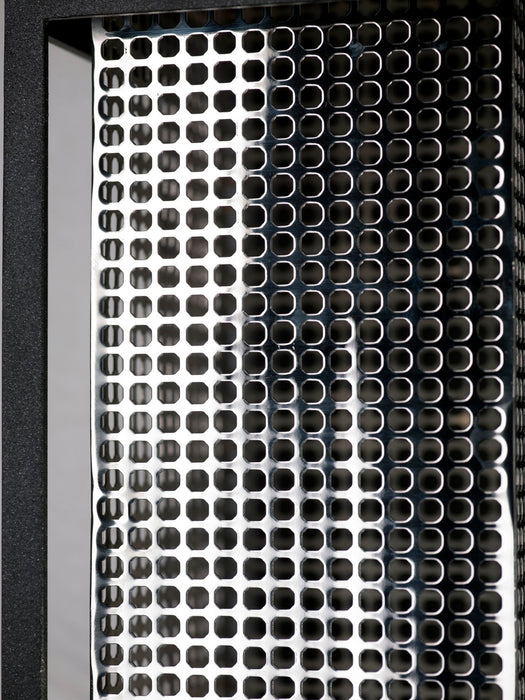 Maxim 53599GBKSST LED Outdoor Wall Sconce, Galaxy Black / Stainless Steel