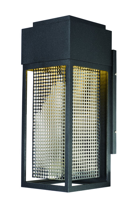 Maxim 53599GBKSST LED Outdoor Wall Sconce, Galaxy Black / Stainless Steel