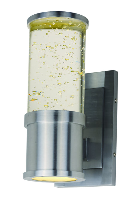 Maxim 53685CLAL LED Outdoor Wall Sconce, Brushed Aluminum
