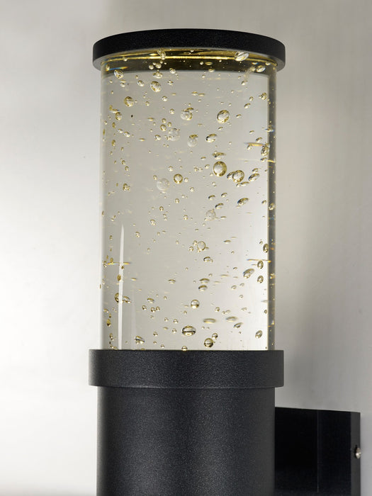 Maxim 53685CLGBK LED Outdoor Wall Sconce, Galaxy Black