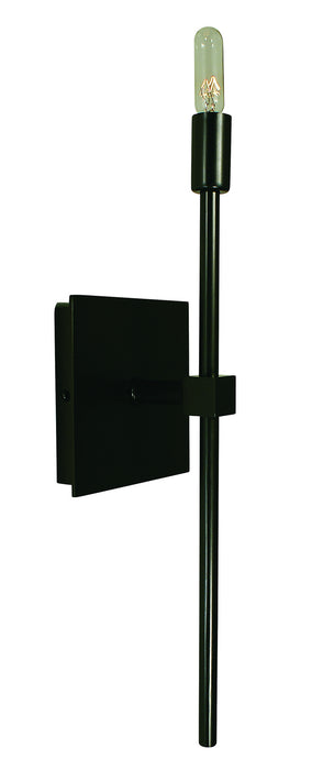 Framburg 4401 MB One Light Wall Sconce, Mahogany Bronze