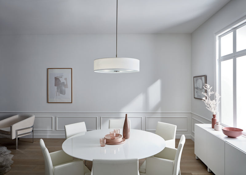 Kichler 42196NI Five Light Pendant, Brushed Nickel