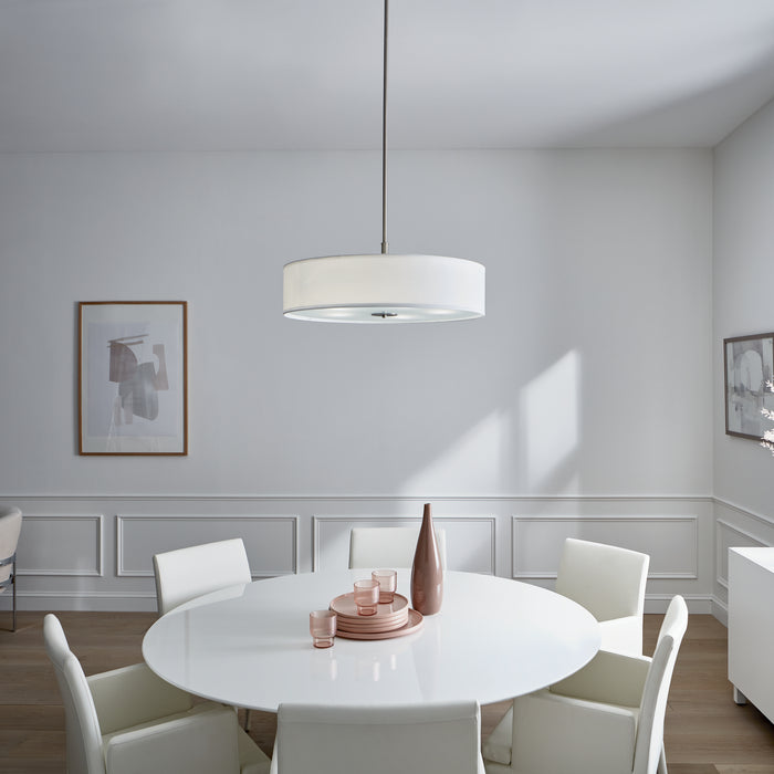 Kichler 42196NI Five Light Pendant, Brushed Nickel