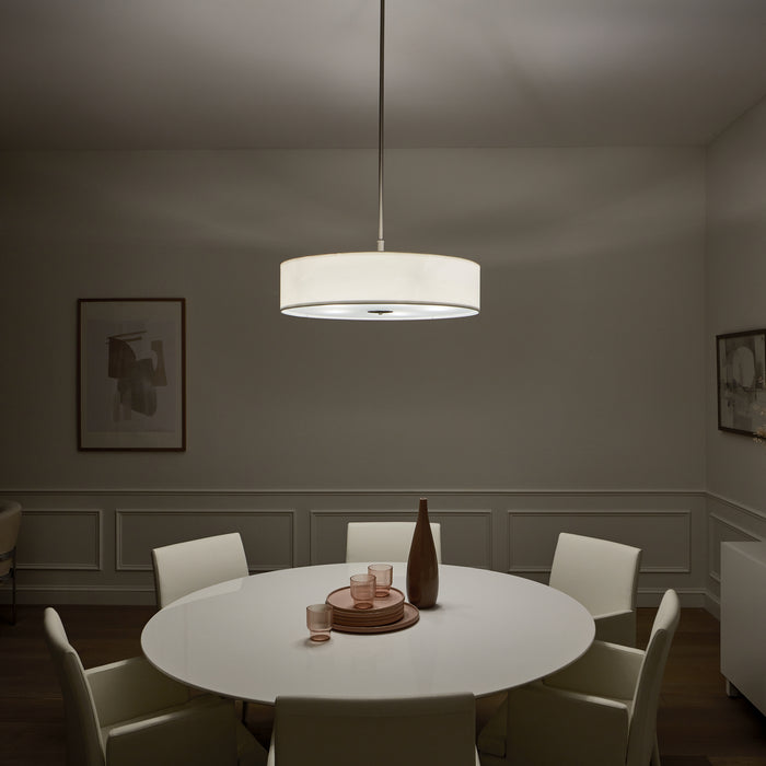 Kichler 42196NI Five Light Pendant, Brushed Nickel