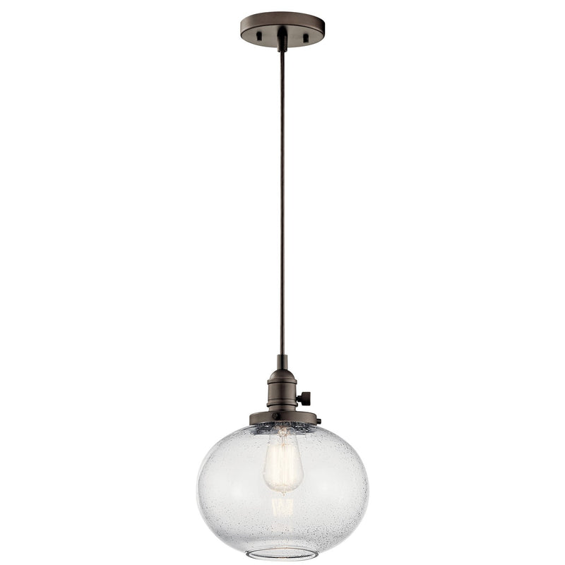 Kichler 43852OZ One Light Mini Pendant, Olde Bronze