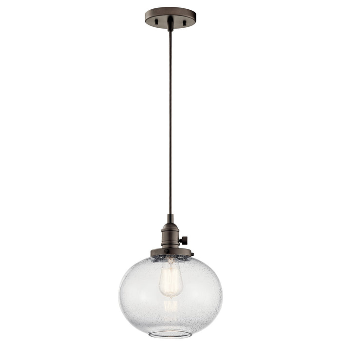 Kichler 43852OZ One Light Mini Pendant, Olde Bronze