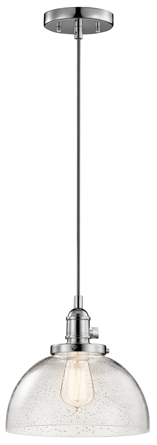 Kichler 43853CH One Light Mini Pendant, Chrome