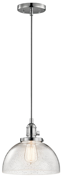 Kichler 43853CH One Light Mini Pendant, Chrome