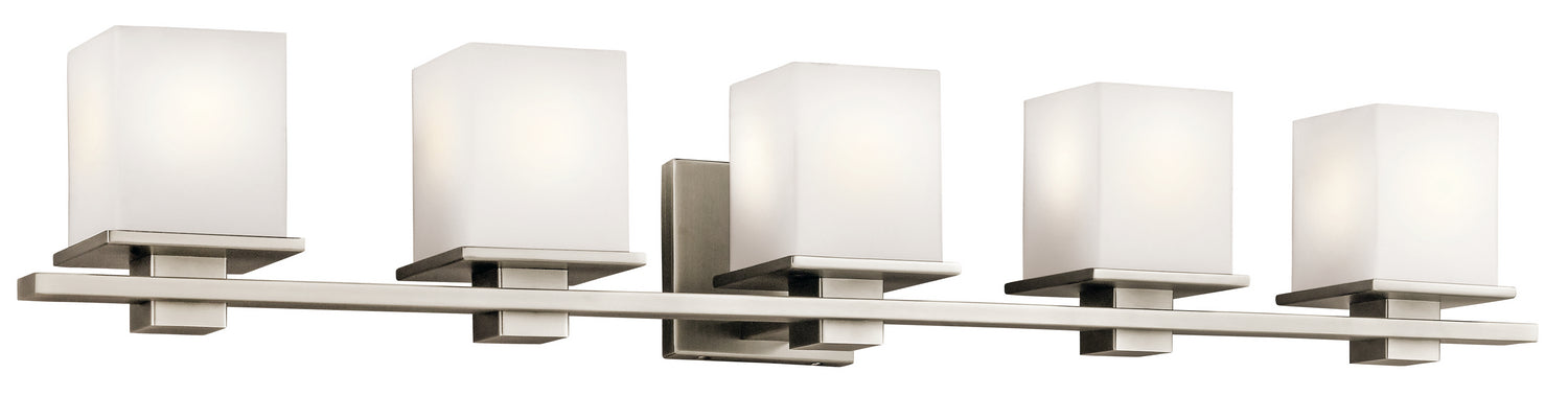 Kichler 45193AP Five Light Bath, Antique Pewter