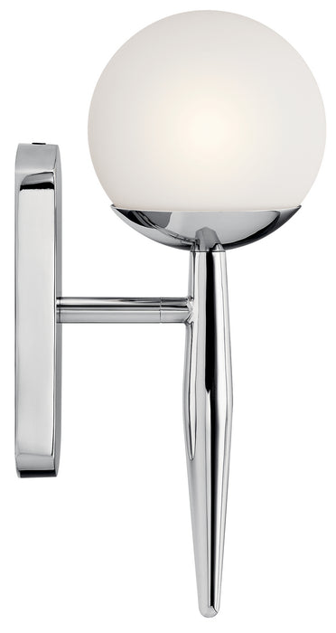 Kichler 45580CH One Light Wall Sconce, Chrome