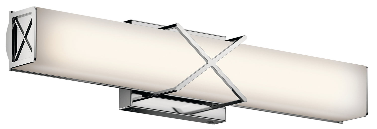 Kichler 45657CHLED LED Linear Bath, Chrome