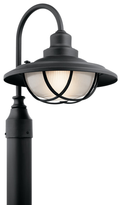Kichler 49694BKT One Light Outdoor Post Mount, Textured Black
