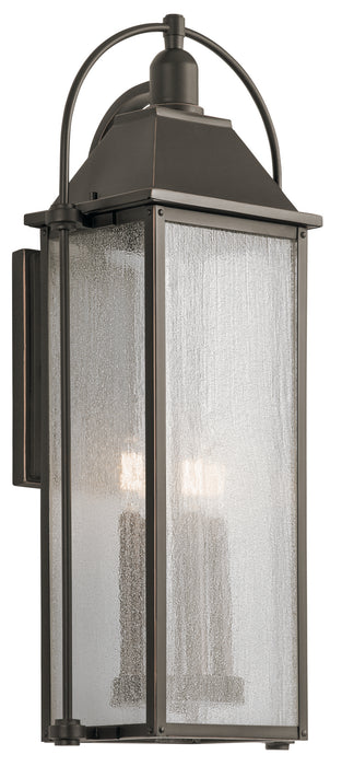 Kichler 49716OZ Four Light Outdoor Wall Mount, Olde Bronze