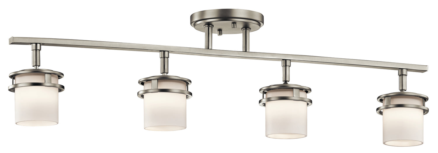 Kichler 7772NI Four Light Rail Light, Brushed Nickel