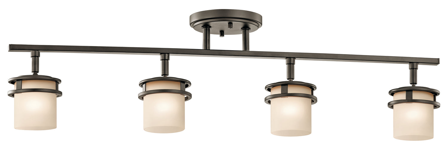 Kichler 7772OZ Four Light Rail Light, Olde Bronze