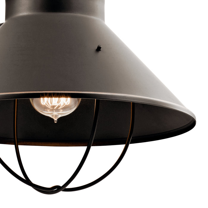 Kichler 9142OZ One Light Outdoor Wall Mount, Olde Bronze