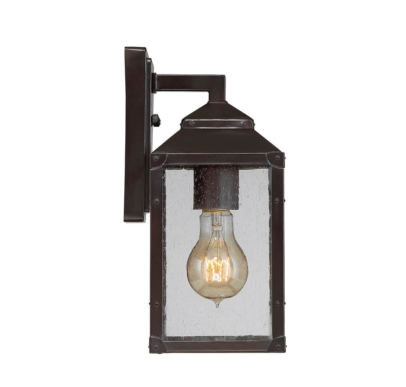Savoy House 5-340-213 One Light Wall Mount, English Bronze with Gold