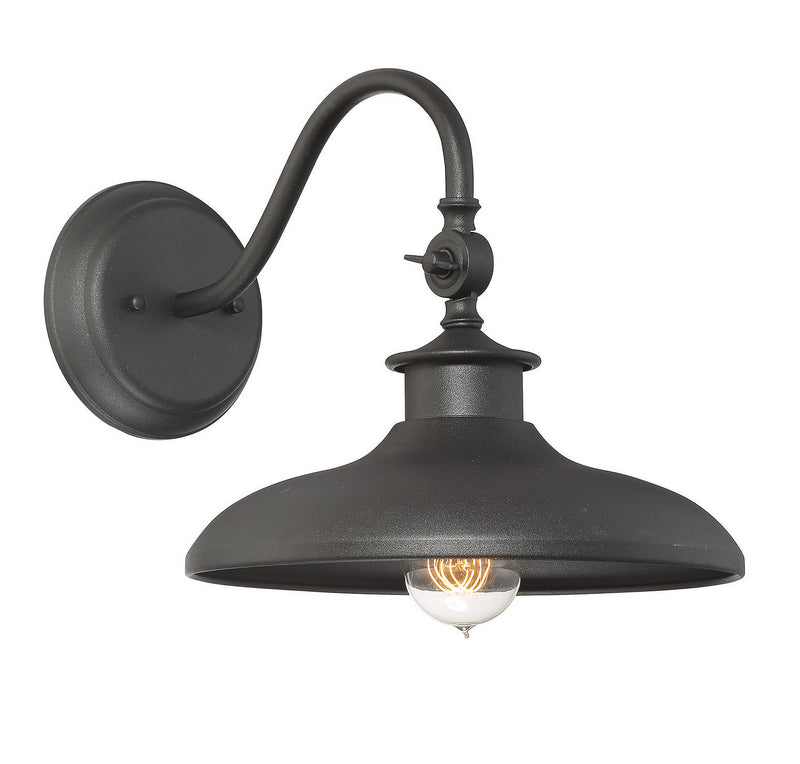Savoy House 5-9584-BK One Light Wall Mount, Black