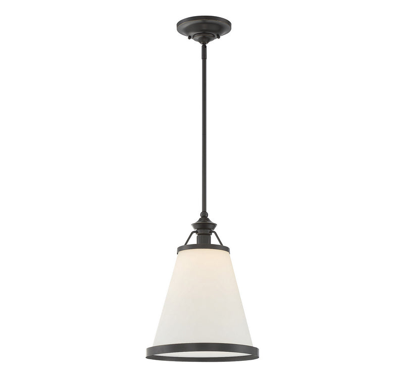 Savoy House 7-130-1-44 One Light Pendant, Classic Bronze