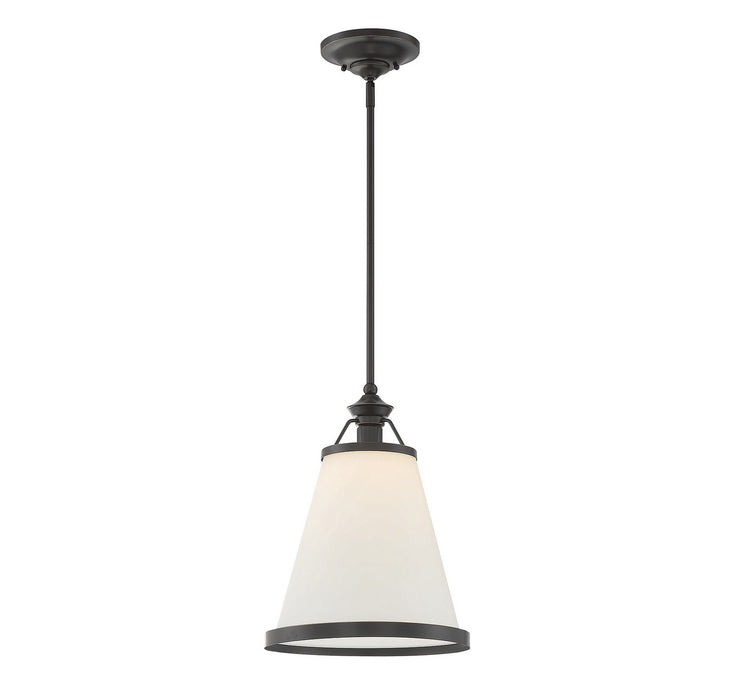 Savoy House 7-130-1-44 One Light Pendant, Classic Bronze
