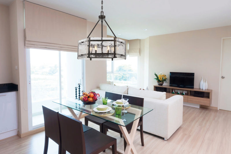 Savoy House 7-3040-6-13 Six Light Pendant, English Bronze