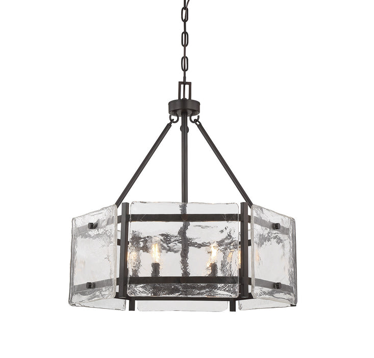 Savoy House 7-3040-6-13 Six Light Pendant, English Bronze