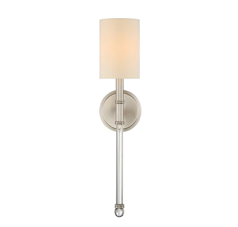 Savoy House 9-101-1-SN One Light Wall Sconce, Satin Nickel