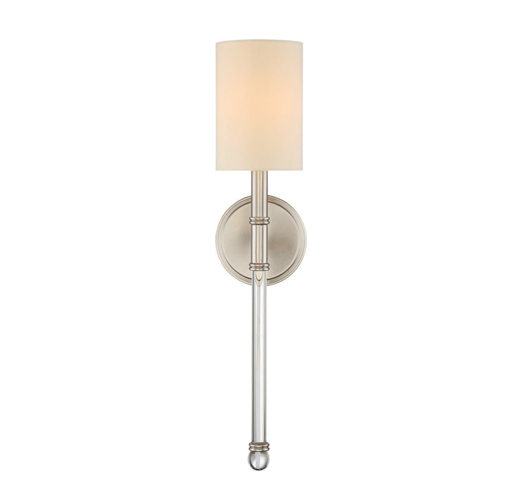 Savoy House 9-101-1-SN One Light Wall Sconce, Satin Nickel