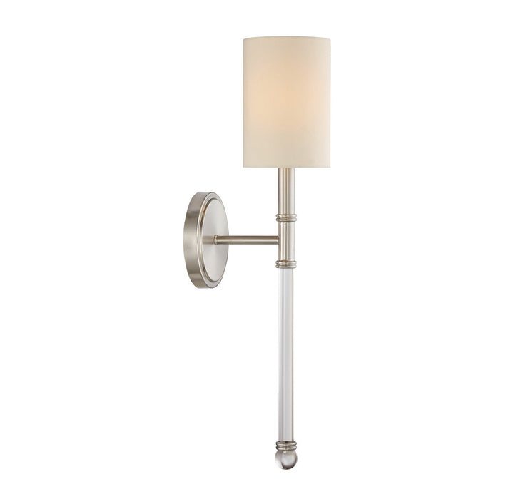 Savoy House 9-101-1-SN One Light Wall Sconce, Satin Nickel