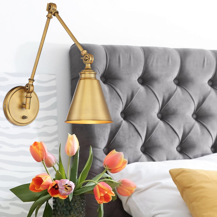 Savoy House 9-961CP-1-322 One Light Wall Sconce, Warm Brass