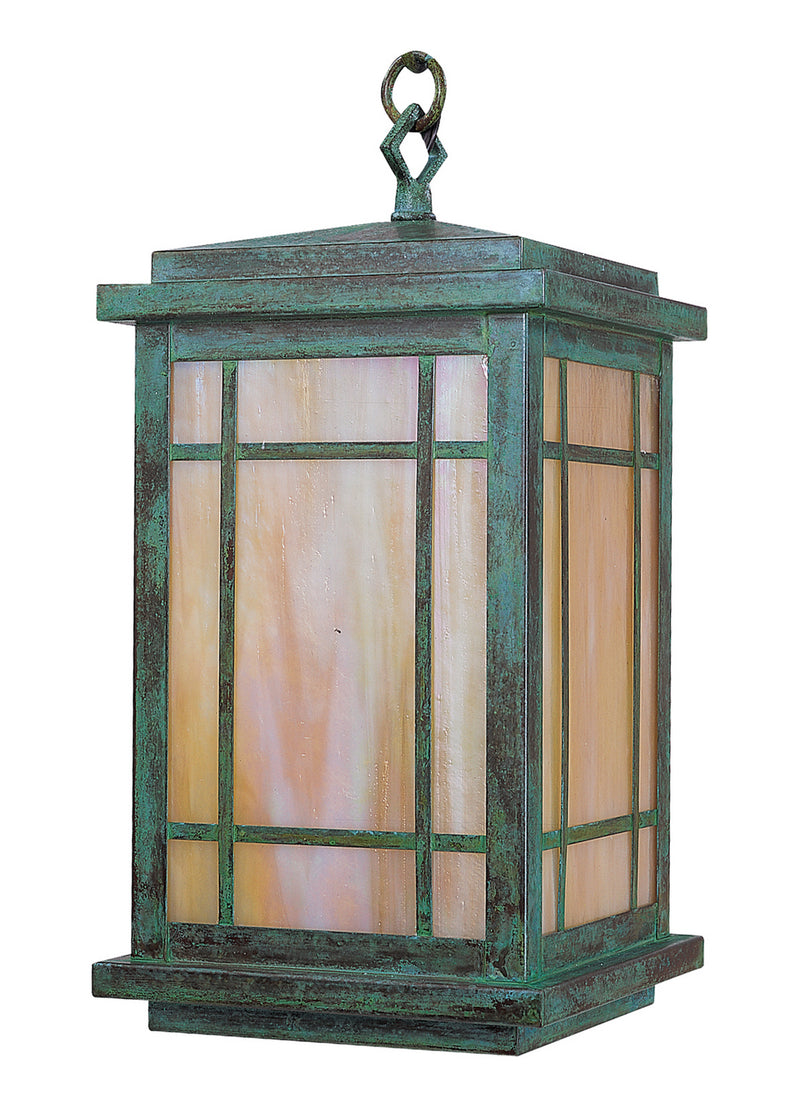 Arroyo AVH-8GW-VP One Light Pendant, Verdigris Patina